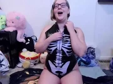 ten_tickle_pixie — Spookathon Day 17  /tipmenu /toymenu  #lush #bush #natural #curvy #hairy -- Current Goal: Skele is ready to relax (shot) at 500 tokens -- Next Goal: Unzip bodysuit [500 tokens to goal]